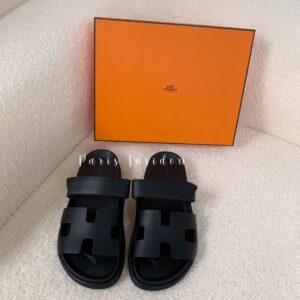 Hermes Chypre Sandal Noir