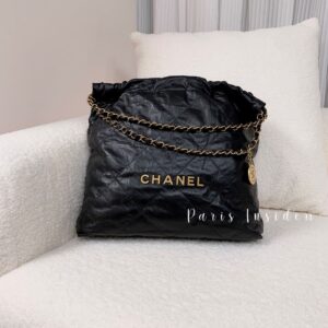 Chanel 22 Bag Medium Black GHW