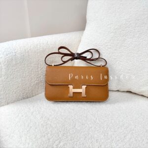 Hermes Constance Elan Gold RGHW With Mirror