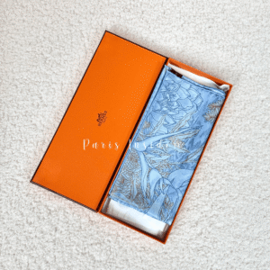 Hermes Faubourg Tropical Detail Scarf 45