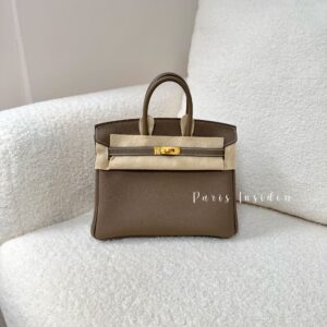 Hermes Birkin 25 Etoupe BGHW