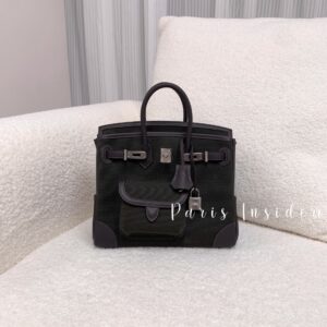 Hermes Birkin 25 cargo - dark bronze/ebene CK