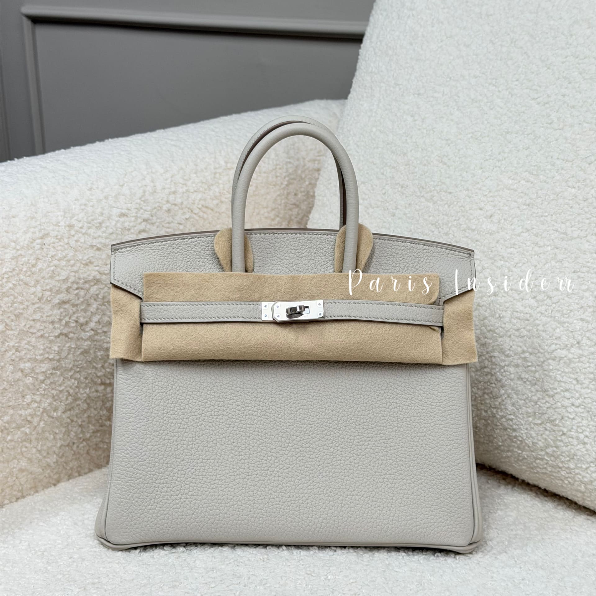 Hermes Birkin 25 - 80 Gris Perle CK 珍珠灰