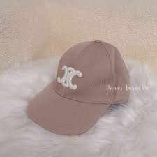 Celine triomphe cap – baby pink 淺粉 - Paris Insider HK limited