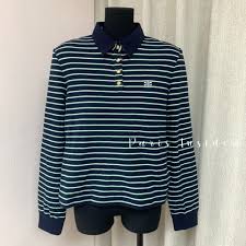 Celine Triomphe Polo In Striped Jersey - Paris Insider HK limited