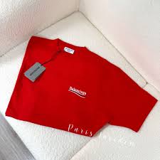Balenciaga Political Campaign T-Shirt Red - Paris Insider HK limited