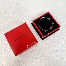 Qeenlin Wulu Mini Bracelet In 18K Rose Gold And Red Enamel - Paris Insider HK limited