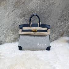 Hermes Birkin 25 Toile – 85 Ardoise GHW(石板灰) - Paris Insider HK limited