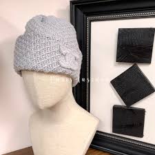 Chanel CC Logo Grey Beanie - Paris Insider HK limited