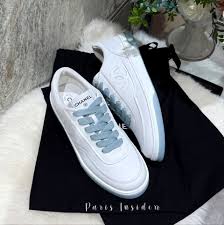 Chanel Sneakers G39980 – White with blue 白藍 - Paris Insider HK limited