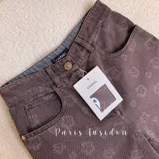 Chanel 25A Retro Straight Wide-Leg Jeans – Brown 棕 - Paris Insider HK limited