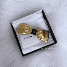 Chanel 25A bow hair clip AAB219 – gold 金 - Paris Insider HK limited