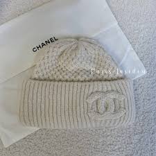 Chanel 25K CC Logo Beanie – Beige 淺米色 - Paris Insider HK limited