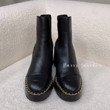 Chanel 25B Short Boots G46706 – Black 黑 - Paris Insider HK limited
