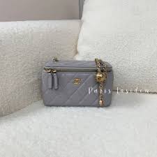 Chanel 25B silver star Long Vanity Case AP4854 – black 黑 - Paris Insider HK limited