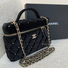 Chanel 25K Velvet Vanity Case AP4860 – Black 黑 - Paris Insider HK limited