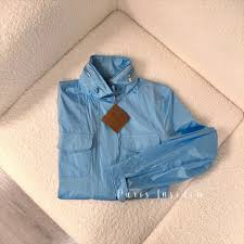 Loro Piana Blue Linen Traveller Jacket - Paris Insider HK limited