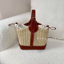 Loro Piana Bobbin Bucket Bag Wicker - Paris Insider HK limited