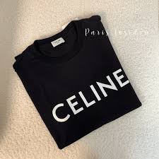 Celine Loose T-shirt in cotton jersey – black 黑 - Paris Insider HK limited