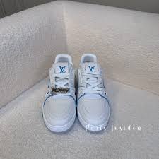 Louis Vuitton Cruise Exclusive Trainer Sneaker – Blue 藍色 - Paris Insider HK limited