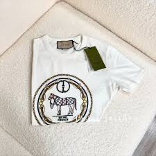 Gucci Jersey T-shiry With Interlocking G Off White - Paris Insider HK limited