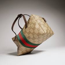 Gucci Mini Boston Bag with Web – Sand and Dark Brown GG coated canvas - Paris Insider HK limited