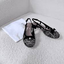Christian Dior Ballet Slingback Pump Black - Paris Insider HK limited