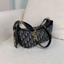 Christian Dior Blue Oblique Small D-Journey Bag - Paris Insider HK limited