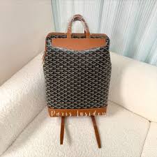 Goyard Cisalpin Backpack Black With Tan - Paris Insider HK limited