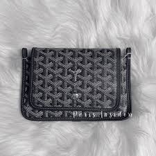 Goyard Plumet pocket – black/brown 黑棕 - Paris Insider HK limited